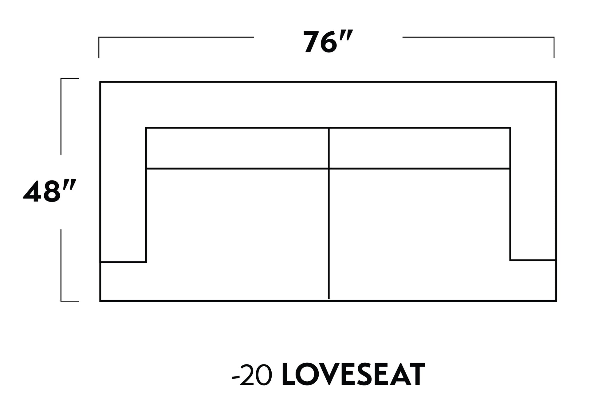 Austonian 76" Loveseat -