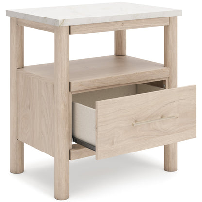 Cadyn Bleached Blonde Nightstand