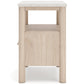 Cadyn Bleached Blonde Nightstand