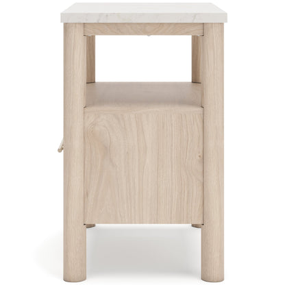 Cadyn Bleached Blonde Nightstand