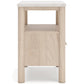 Cadyn Bleached Blonde Nightstand