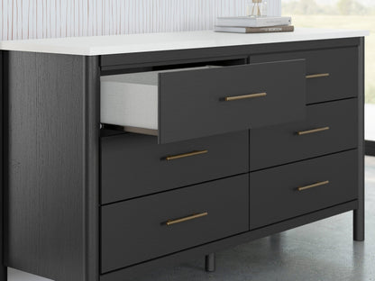 Cadyn Matte Black Dresser