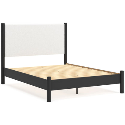 Cadyn Matte Black Queen Bed