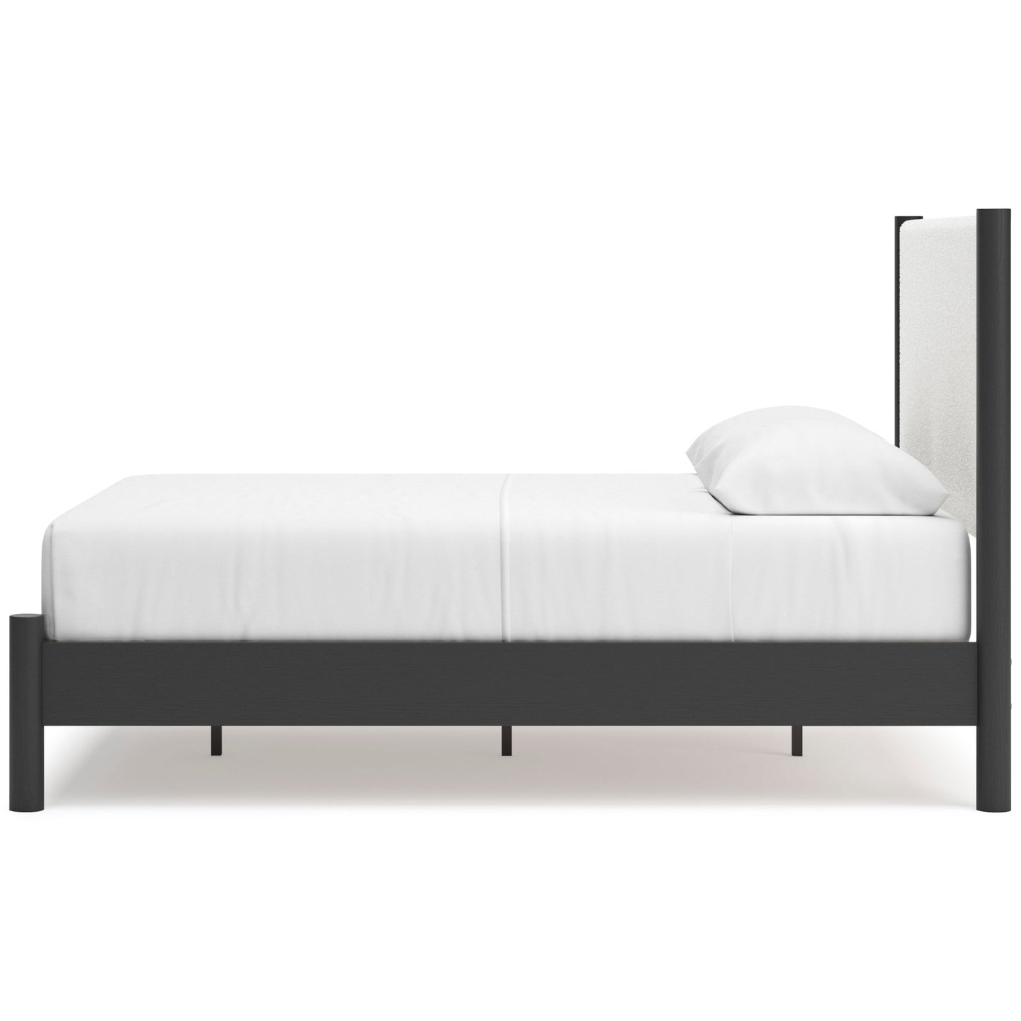 Cadyn Matte Black Queen Bed