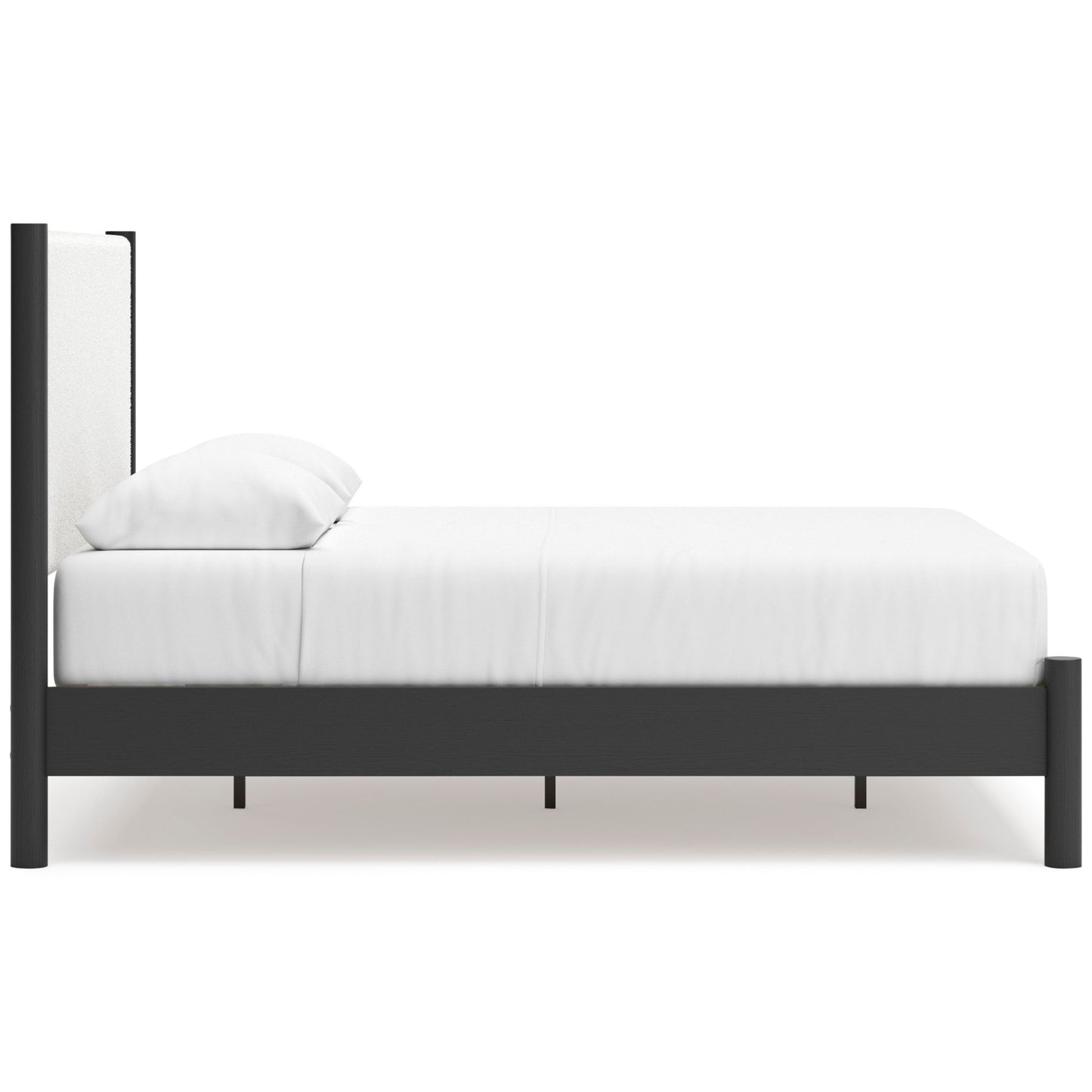 Cadyn Matte Black Queen Bed