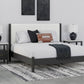 Cadyn Matte Black King Bed