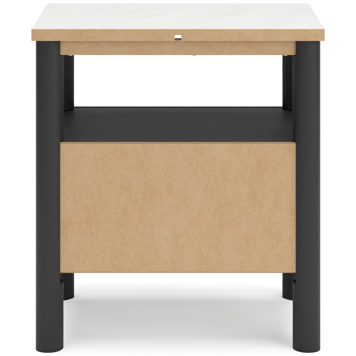 Cadyn Matte Black Nightstand