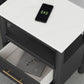 Cadyn Matte Black Nightstand