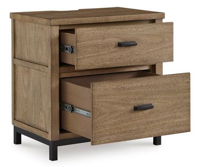 Thomas Two Drawer Nightstand -