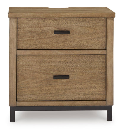Thomas Two Drawer Nightstand -