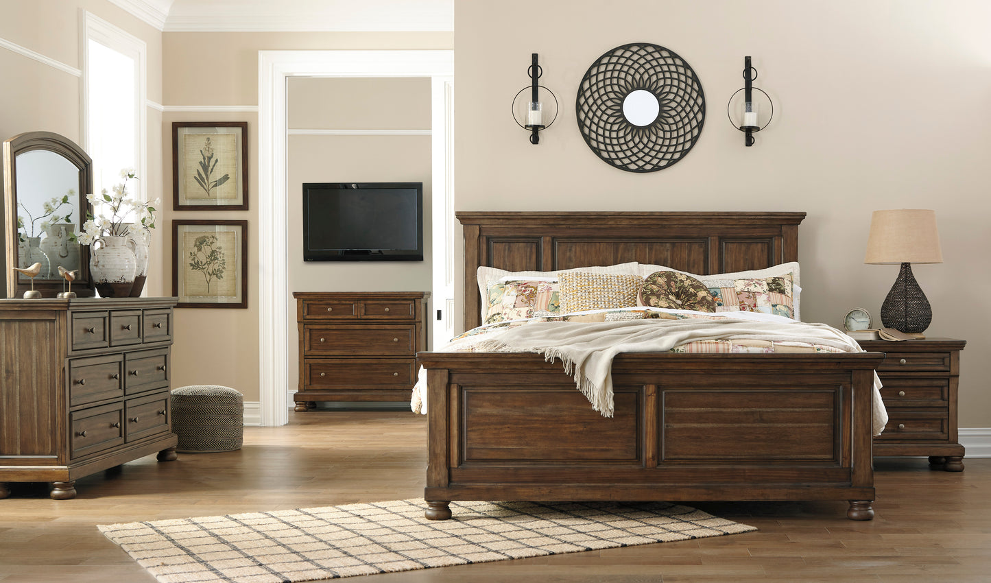 Flynn Panel Bed -