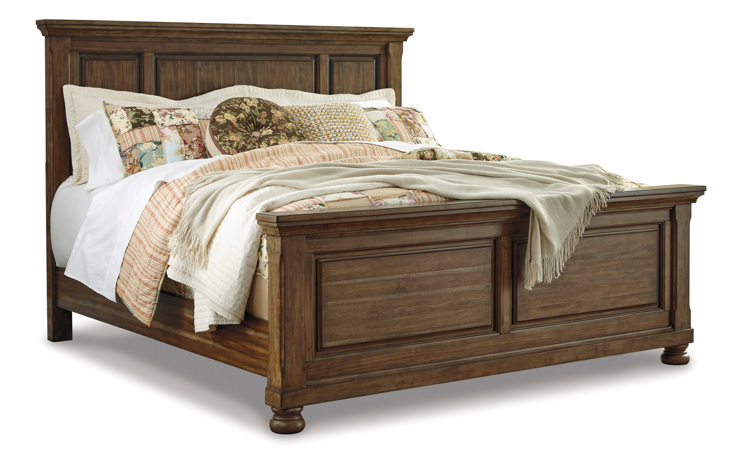 Flynn Sleigh Bed - Queen