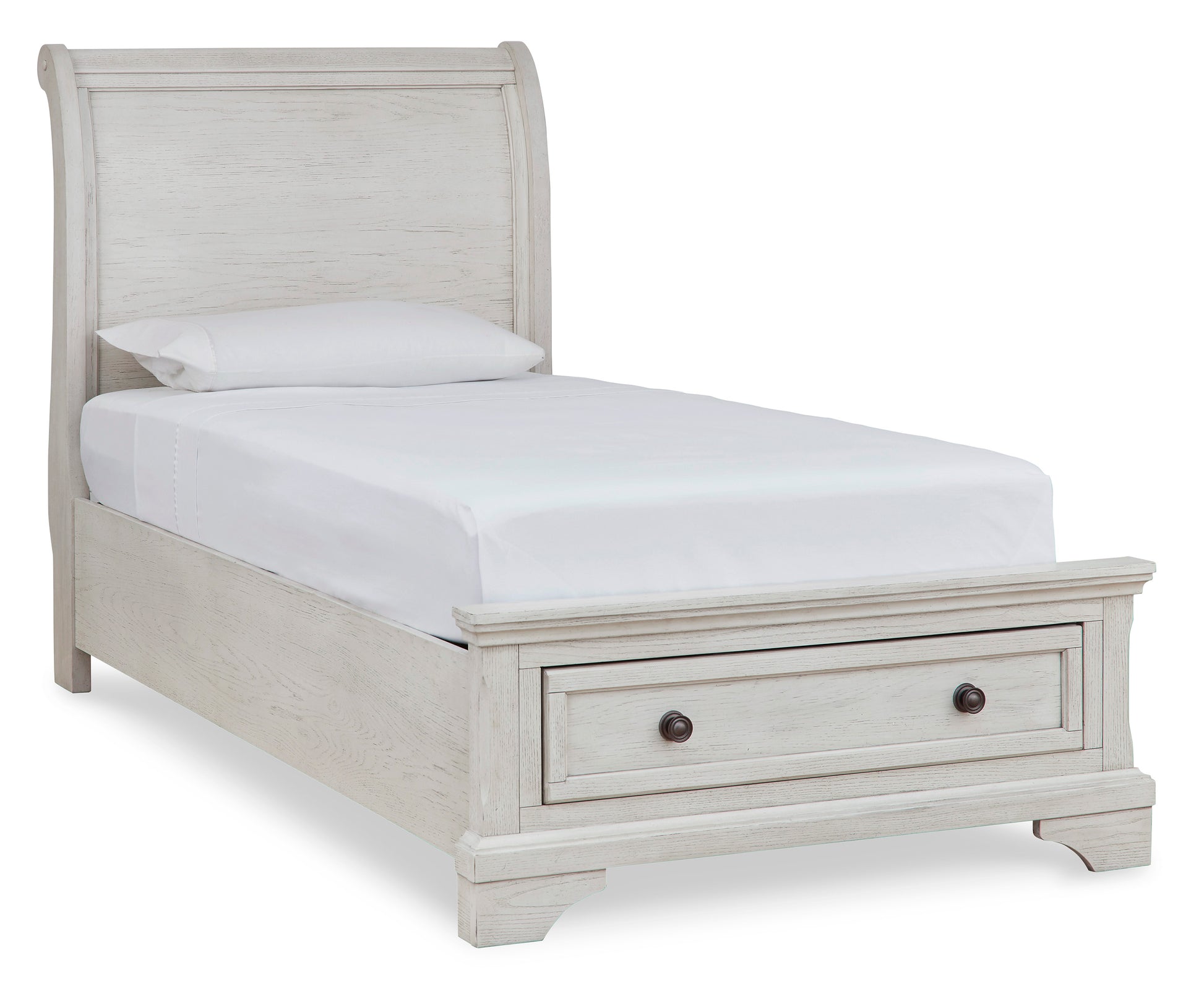 Robin Sleigh Storage Bed - Twin