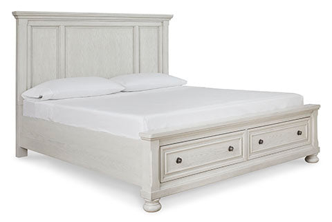 Robin Panel Storage Bed - King