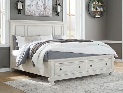 Robin Panel Storage Bed - King