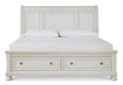 Robin Sleigh Storage Bed - King