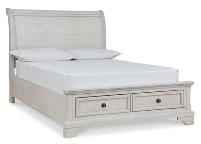 Robin Sleigh Storage Bed - Queen