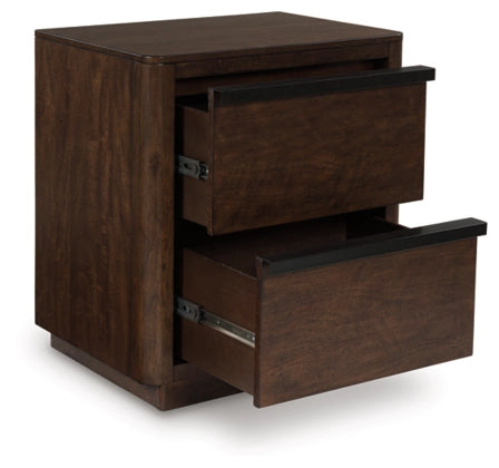 Kendall Two Drawer Nightstand -