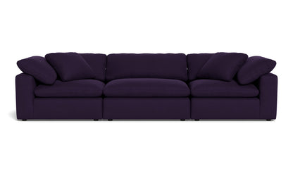 Fluffy 3pc Sofa - Superb Amethyst