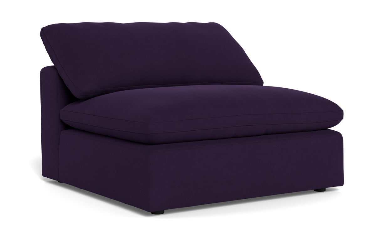 Fluffy Armless Chair - Superb Amethyst