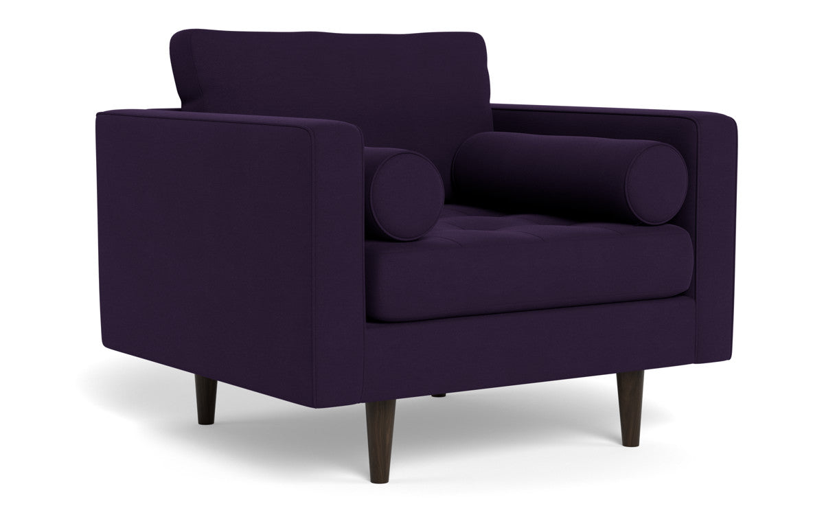 Ladybird 42" Arm Chair - Superb Amethyst