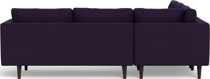 Ladybird 103" Corner Sectional - Superb Amethyst