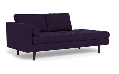 Ladybird 82" LAF Stand Alone Chaise - Superb Amethyst