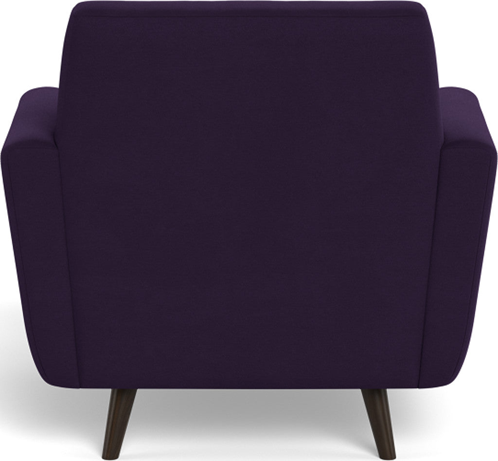 Lamar 42" Arm Chair - Superb Amethyst