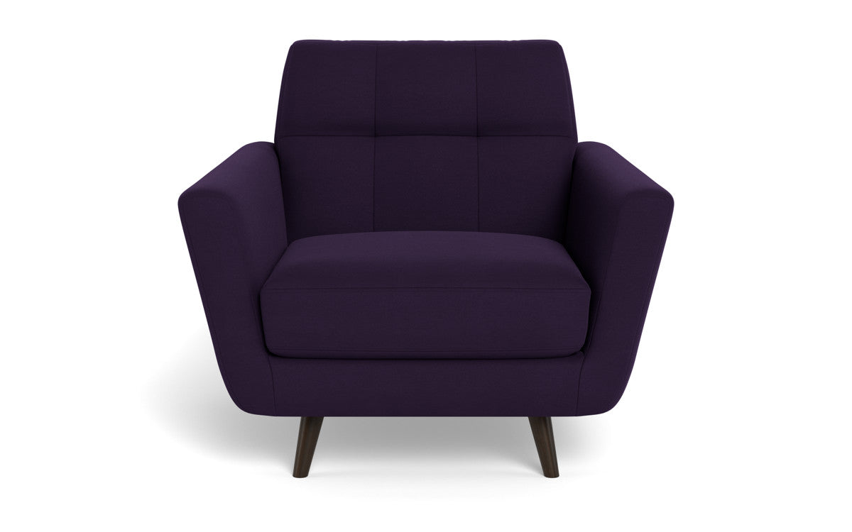 Lamar 42" Arm Chair - Superb Amethyst