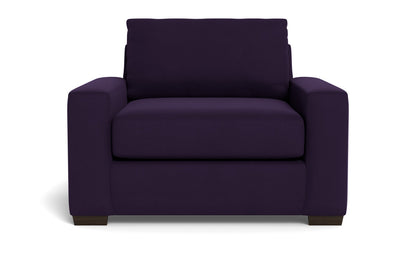 Mas Mesa 52" Deep Arm Chair - Superb Amethyst