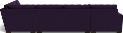 Mas Mesa 162" Deep Corner Sectionals w. Left Chaise - Superb Amethyst