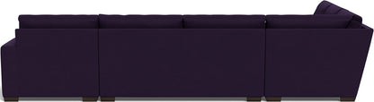 Mas Mesa 162" Deep Corner Sectionals w. Right Chaise - Superb Amethyst