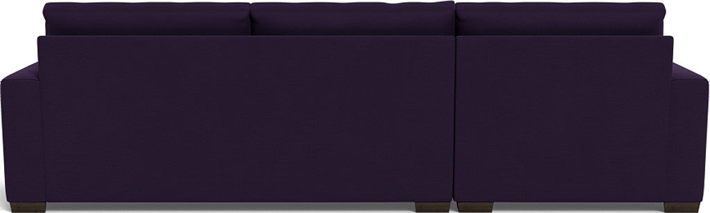 Mas Mesa 123" Deep Left Chaise Sectional - Superb Amethyst