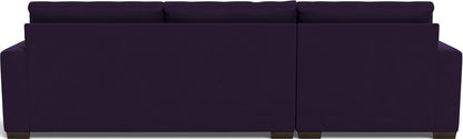 Mas Mesa 123" Deep Left Chaise Sectional - Superb Amethyst