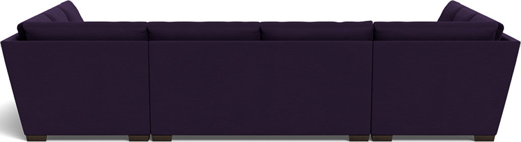 Mas Mesa 166" Deep Condo U Sectional - Superb Amethyst