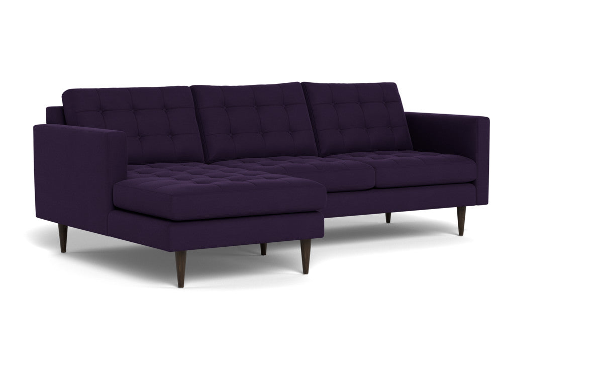 Wallace 98" Left Chaise Sectional - Superb Amethyst