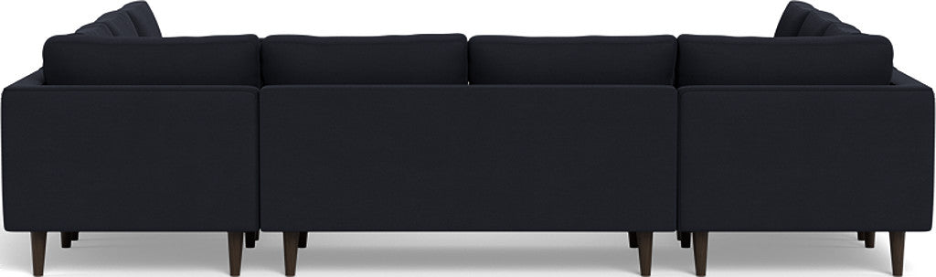 Ladybird 134" U Sectional - Dream Onyx