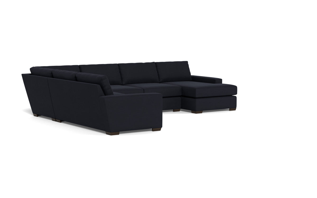 Mas Mesa 162" Deep Corner Sectionals w. Right Chaise - Dream Onyx