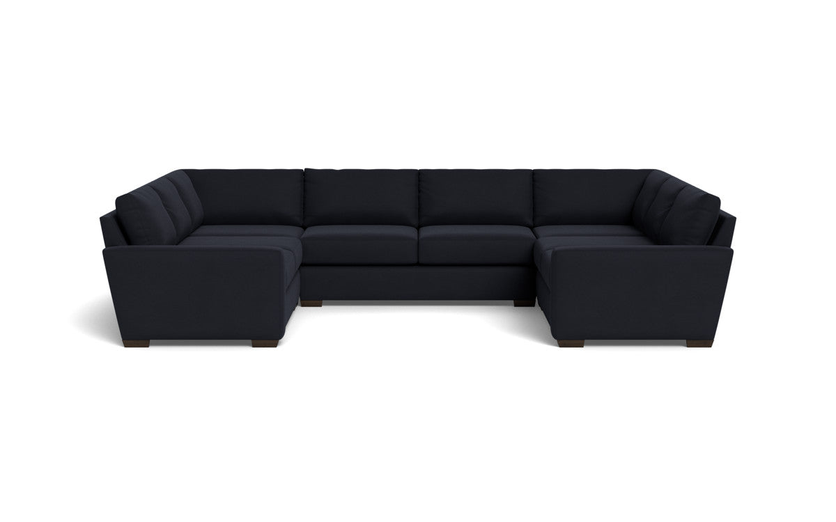 Mas Mesa 166" Deep Condo U Sectional - Dream Onyx