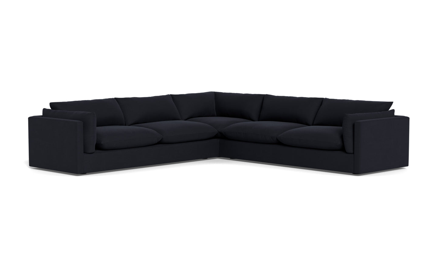 SoCo 124" Corner Sectional - Dream Onyx