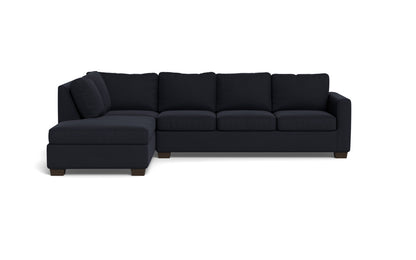 Track 121" Left Chaise Sectional - Dream Onyx