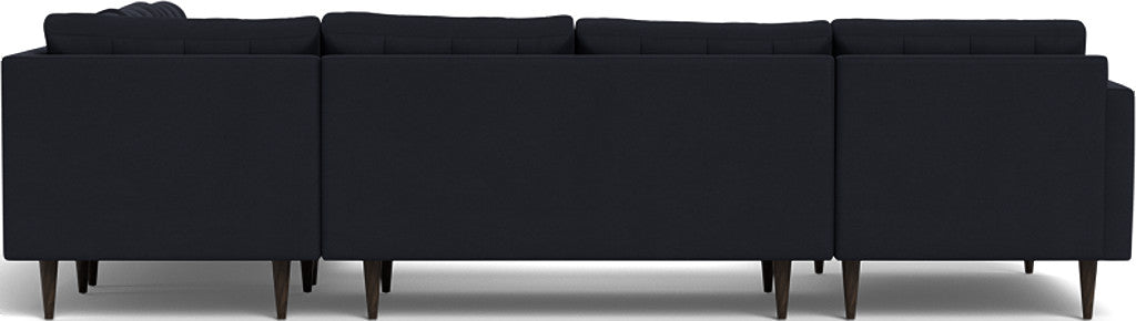 Wallace 131" Corner Sectionals w. Left Chaise - Dream Onyx