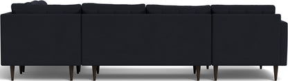 Wallace 131" Corner Sectionals w. Left Chaise - Dream Onyx