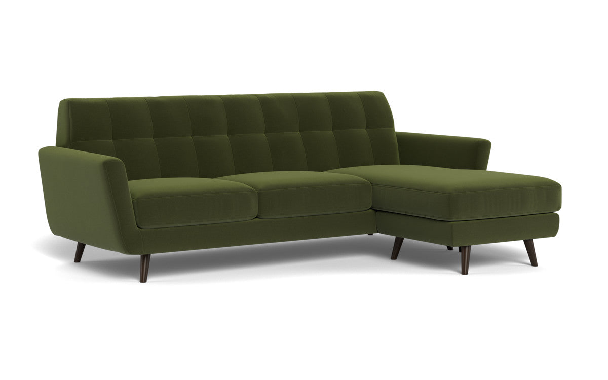 Lamar 96" Reversible Chaise Sofa - Dream Olive