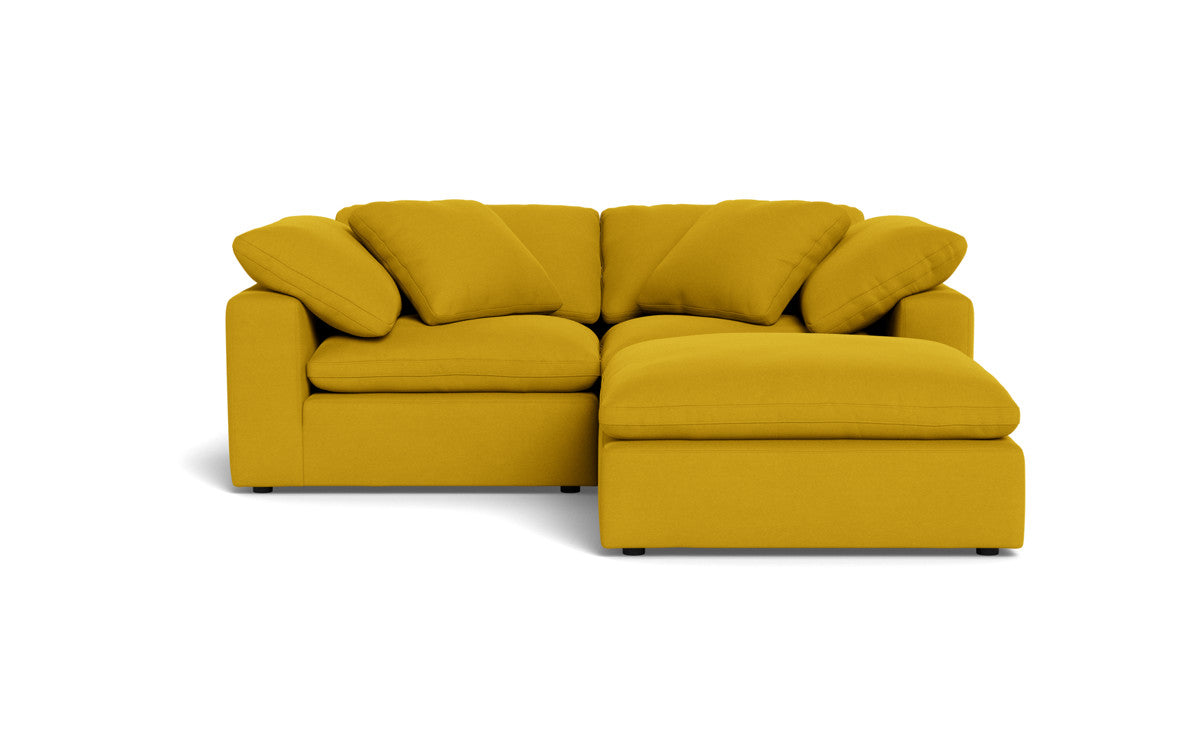 Fluffy 2 Piece Sofa w/Otto - Sorrento Sunflower