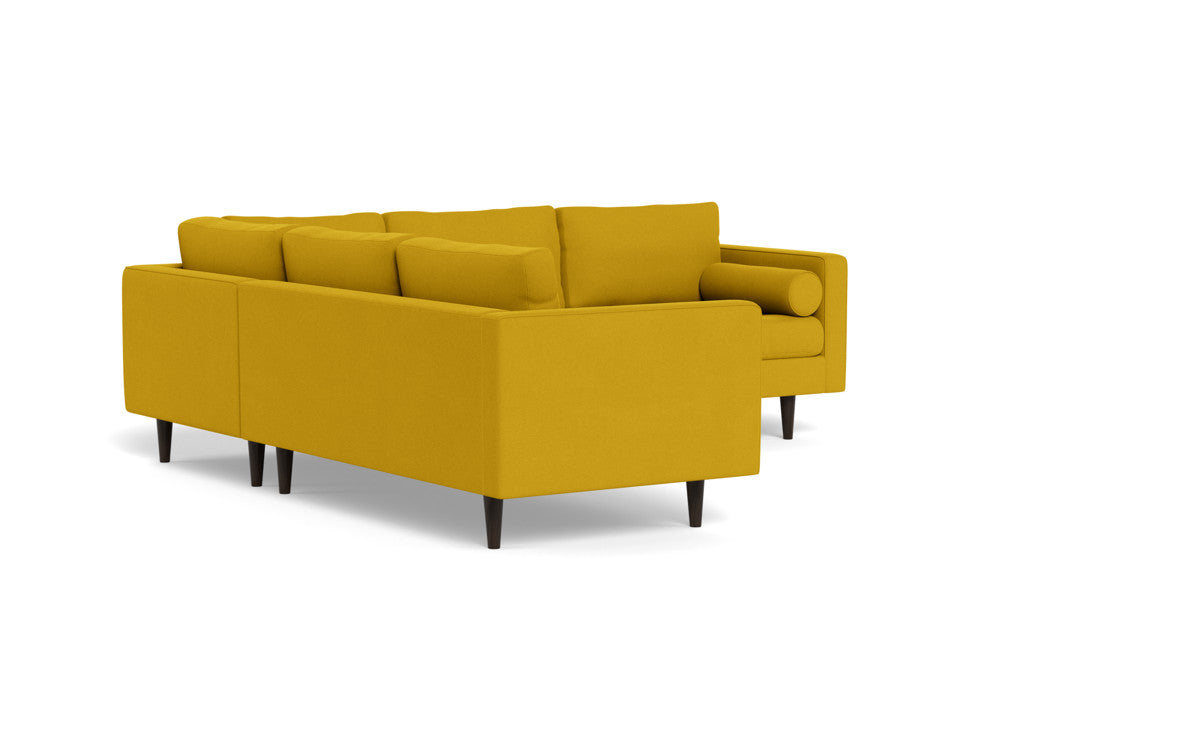 Ladybird 103" Corner Sectional - Sorrento Sunflower