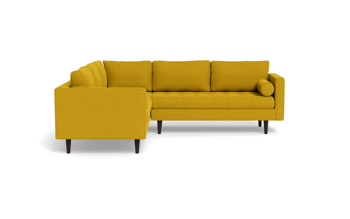 Ladybird 103" Corner Sectional - Sorrento Sunflower