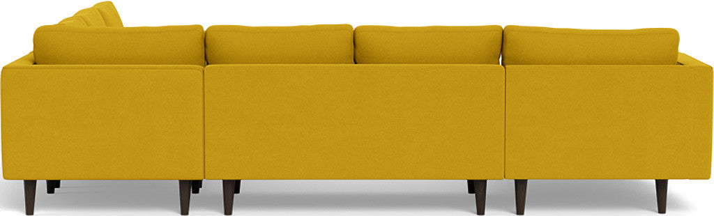 Ladybird 133" Corner Sectional with Left Chaise - Sorrento Sunflower