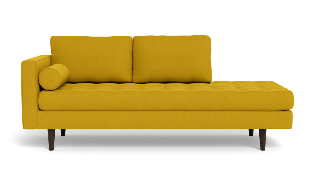 Ladybird 82" LAF Stand Alone Chaise - Sorrento Sunflower