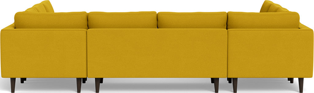 Ladybird 134" U Sectional - Sorrento Sunflower